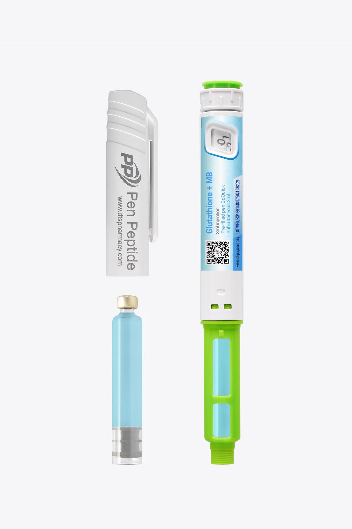 Glutathione + Methylene Blue in Pen