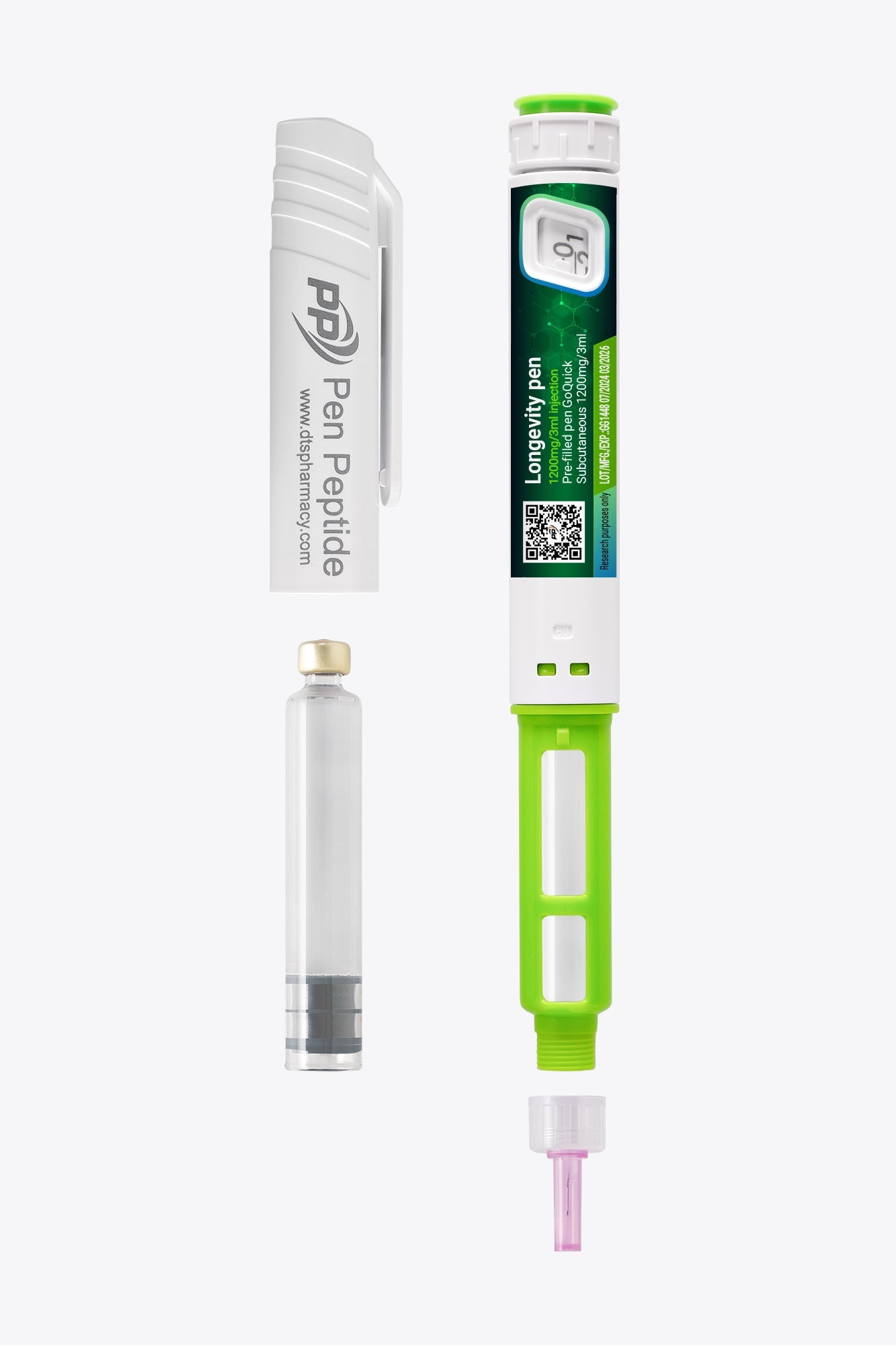 Glutathione + Resveratrol + NAD+ Blend in Pen