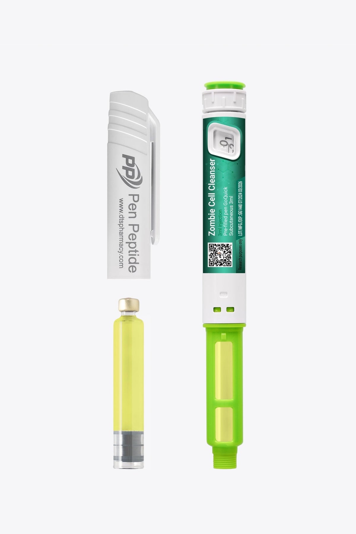 Zombie cell cleanser pre-filled pen
