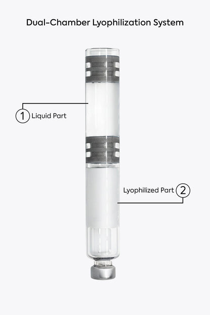 Dual-chamber pen cartridge